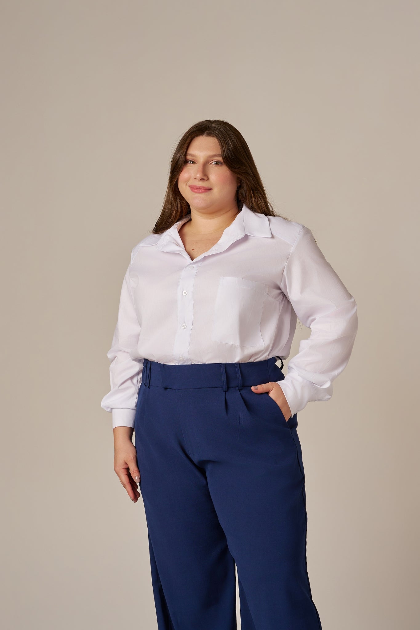 CAMISA CLÁSSICA DE TRICOLINE