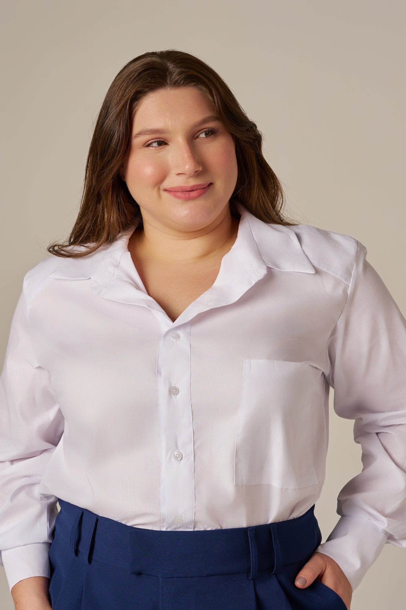 CAMISA CLÁSSICA DE TRICOLINE