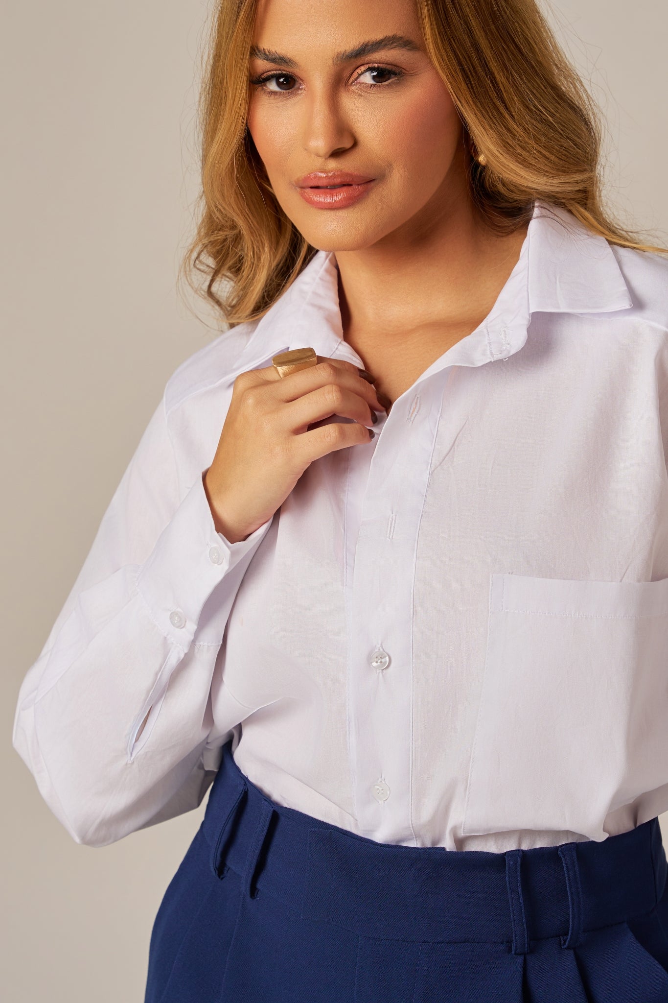 CAMISA CLÁSSICA DE TRICOLINE