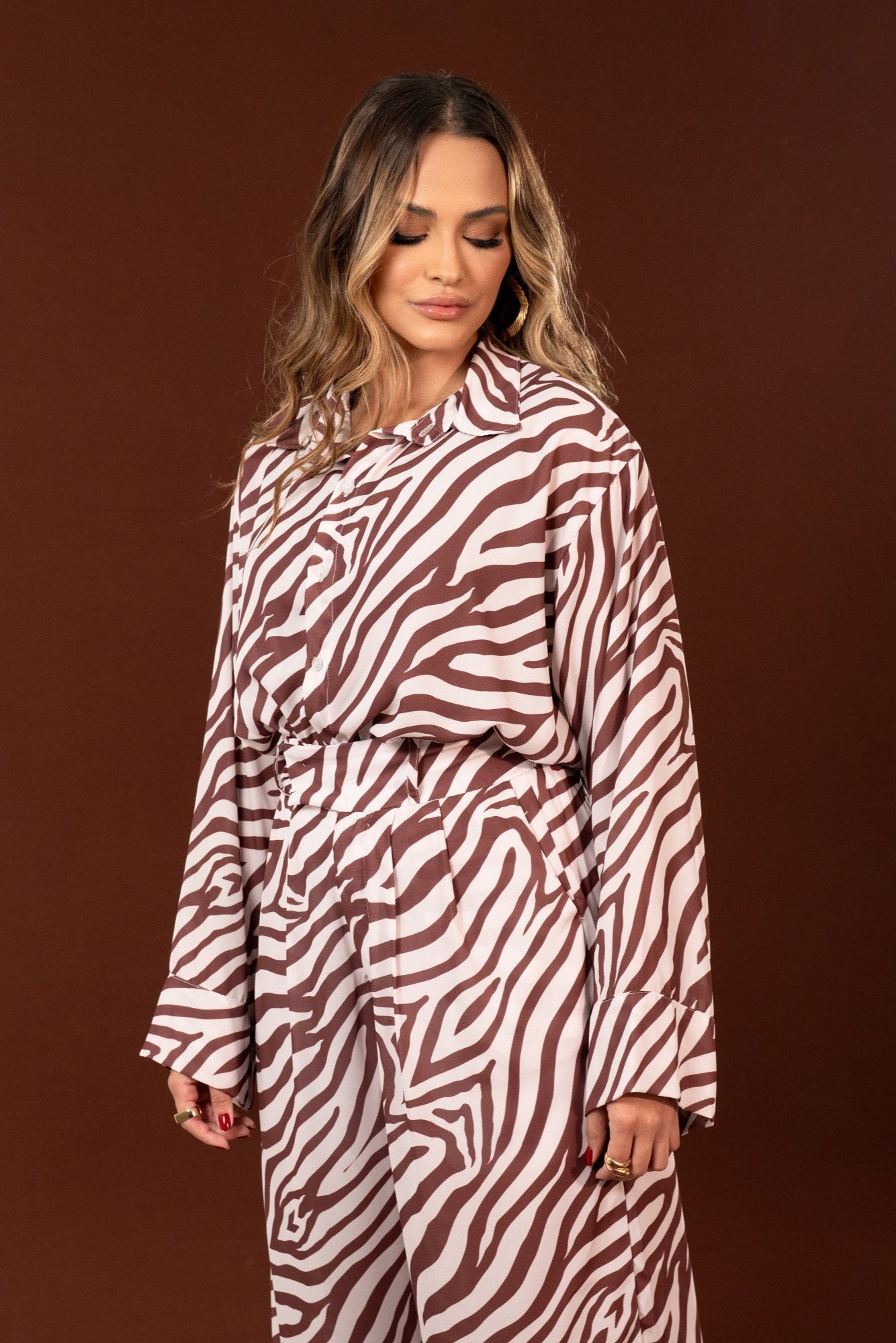 MAXI CAMISA ZEBRA