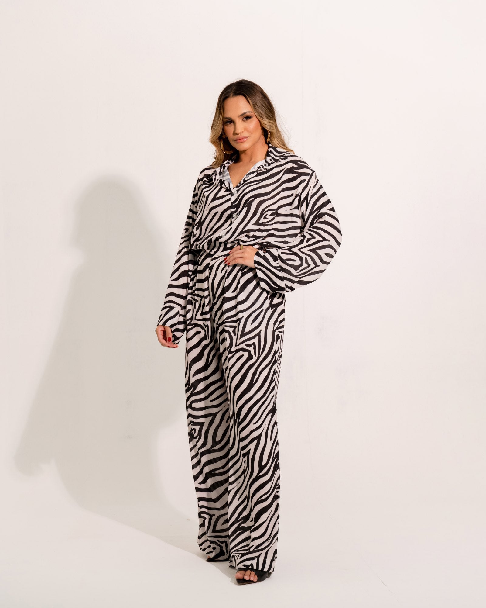 MAXI CAMISA ZEBRA