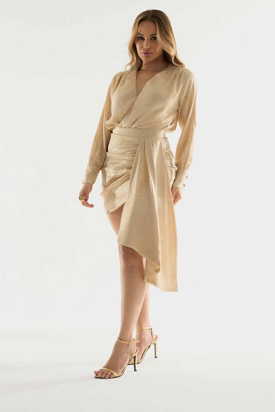 SAIA COM DRAPEADOS SHINE