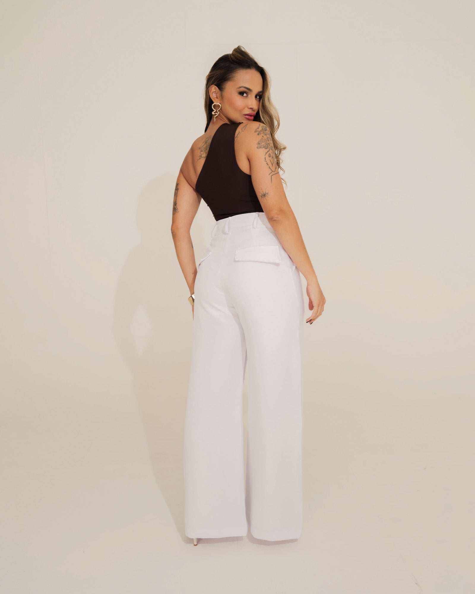 CALÇA CLÁSSICA ALFAIATARIA LISA