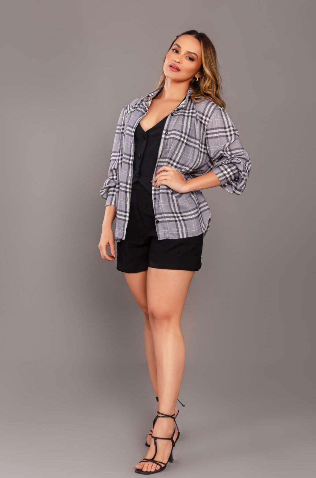 CAMISA CLÁSSICA XADREZ