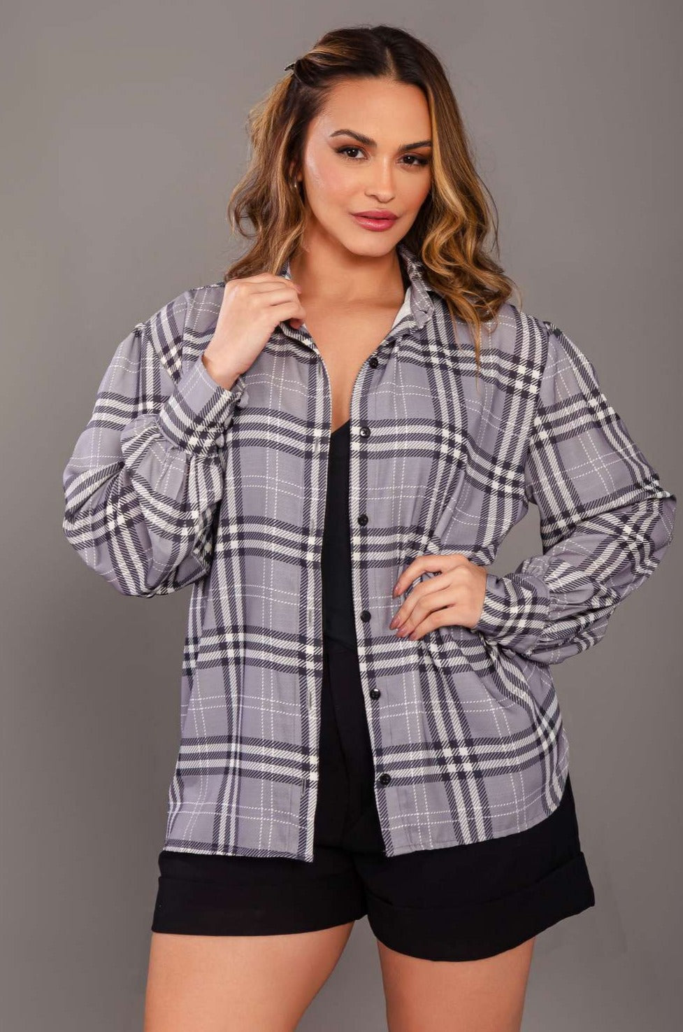 CAMISA CLÁSSICA XADREZ