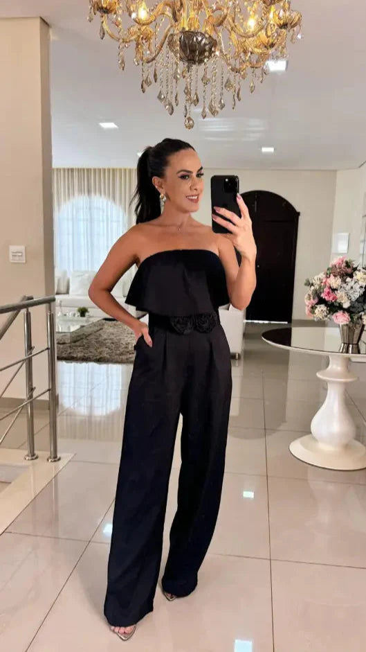 Macacão Amelie – Sofisticação e Charme em Uma Peça