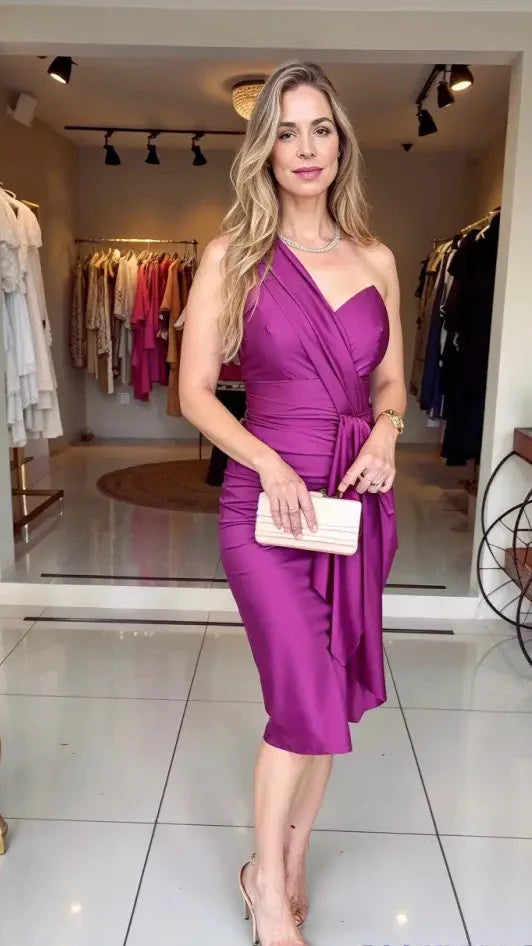Vestido Sophia – Modernidade e Glamour em Cada Curva!