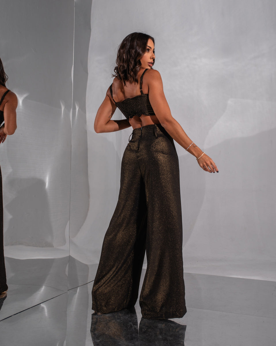 CROPPED MAXI LAÇO