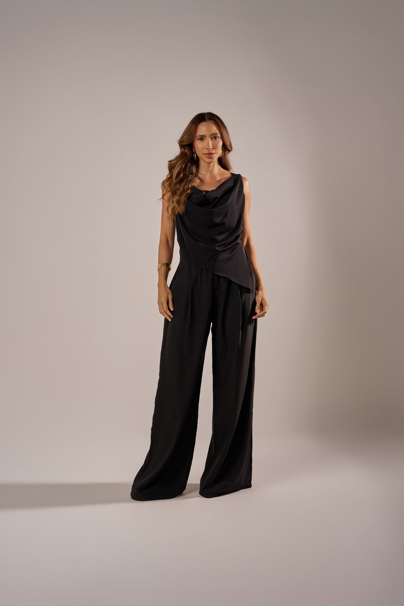 BLUSA ASSIMÉTRICA DEGAGÊ ALF. LEVE