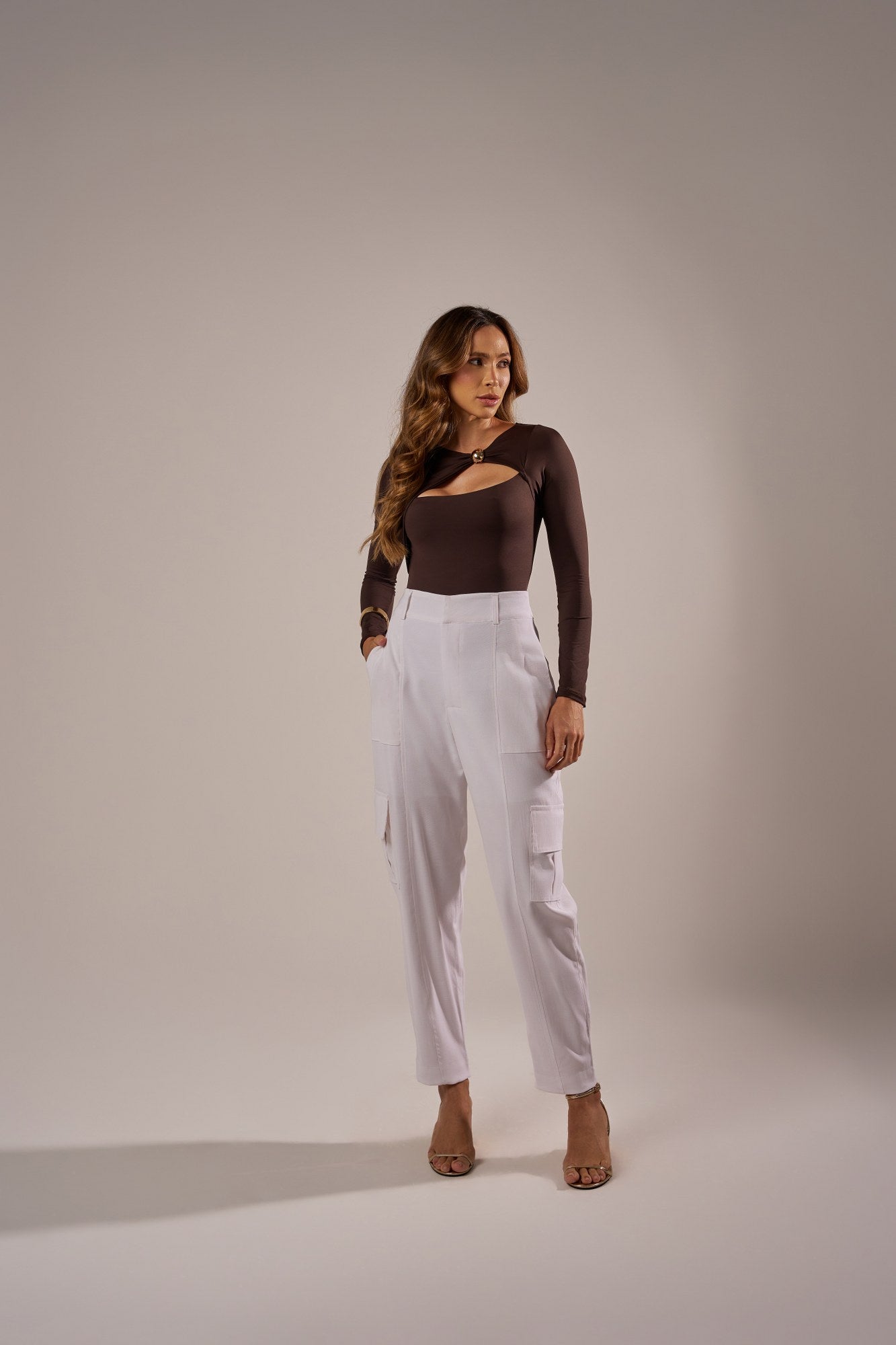 CALÇA BAGGY BOLSOS CARGO