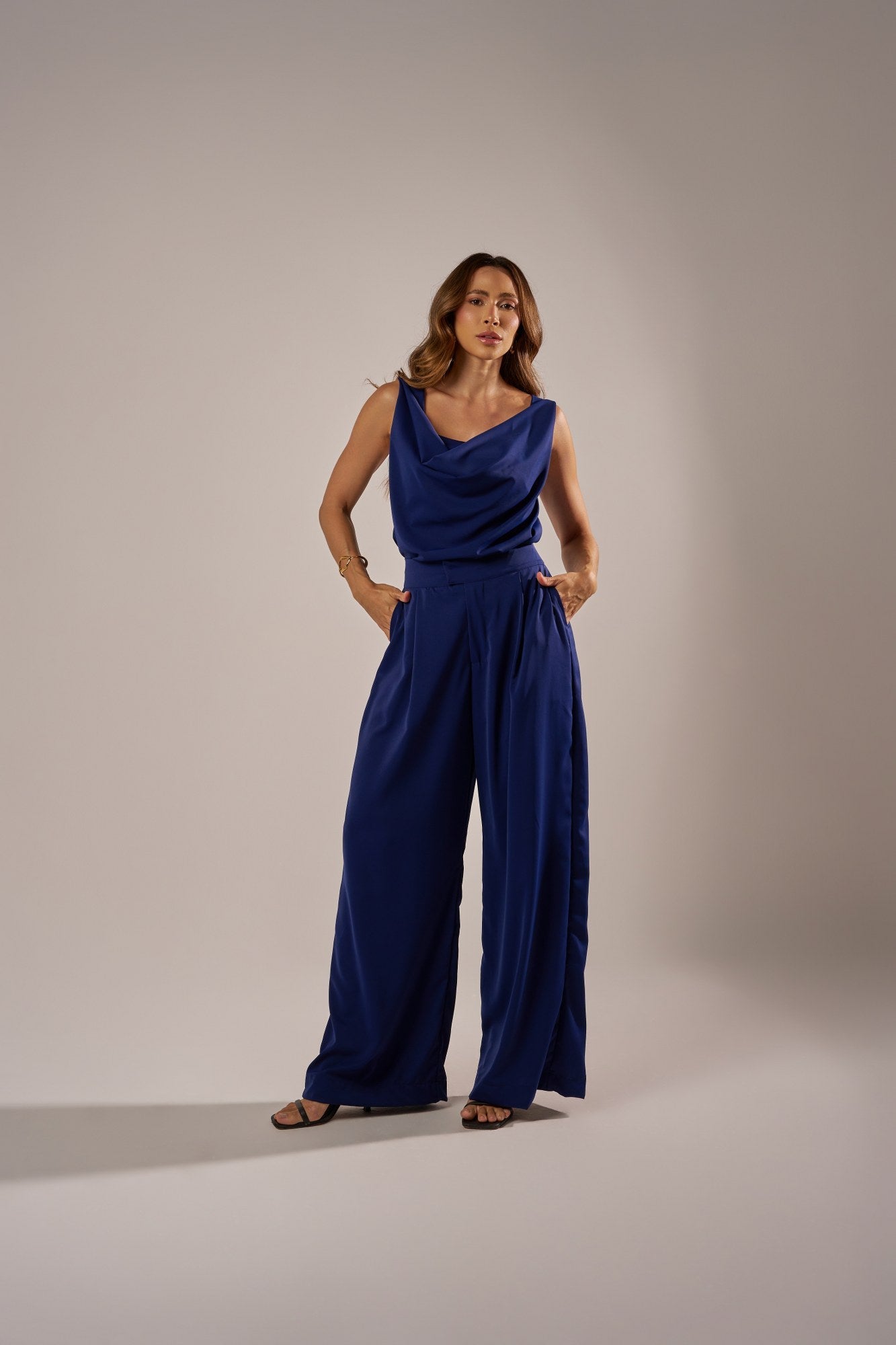 BLUSA ASSIMÉTRICA DEGAGÊ ALF. LEVE