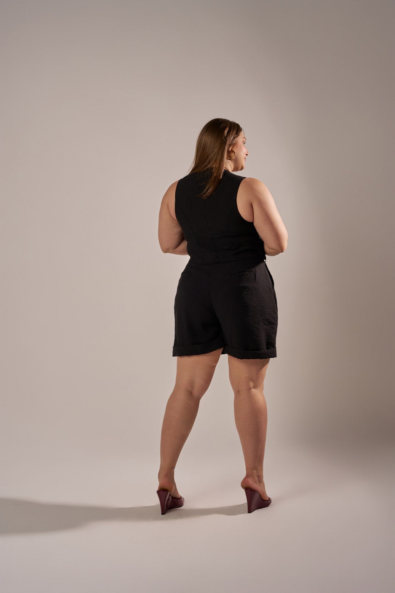 BERMUDA ALFAIATARIA BARRA ITALIANA