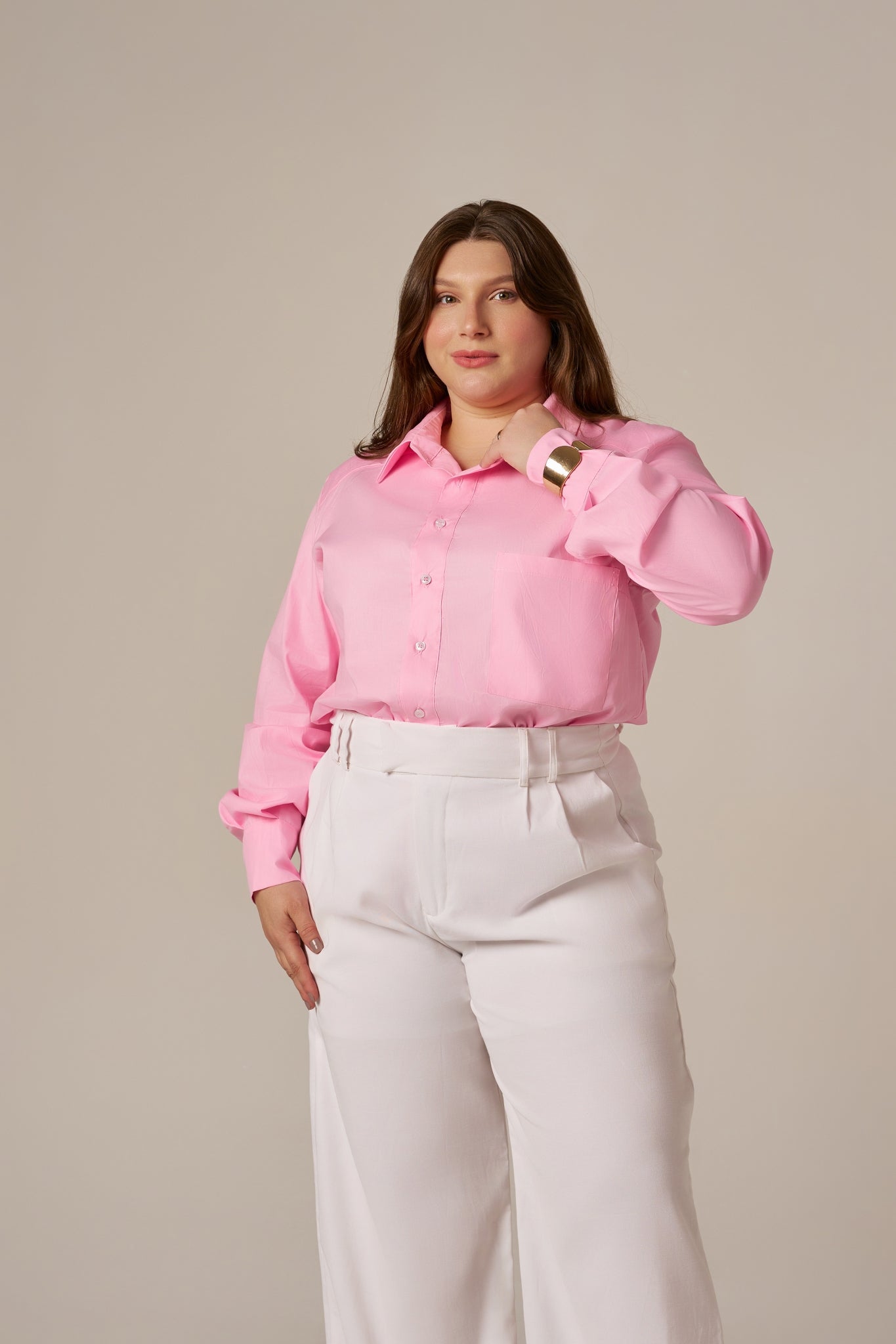 CAMISA CLÁSSICA DE TRICOLINE