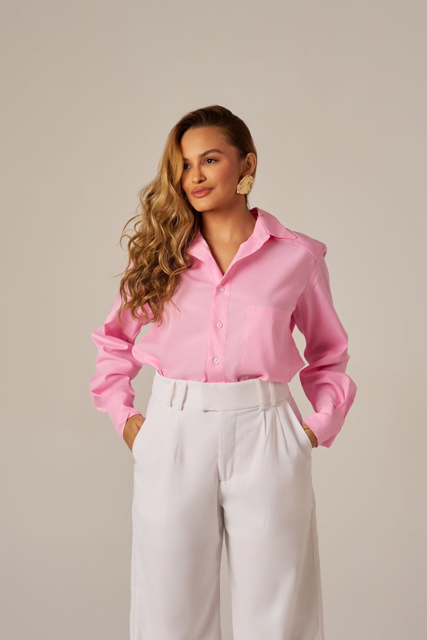 CAMISA CLÁSSICA DE TRICOLINE