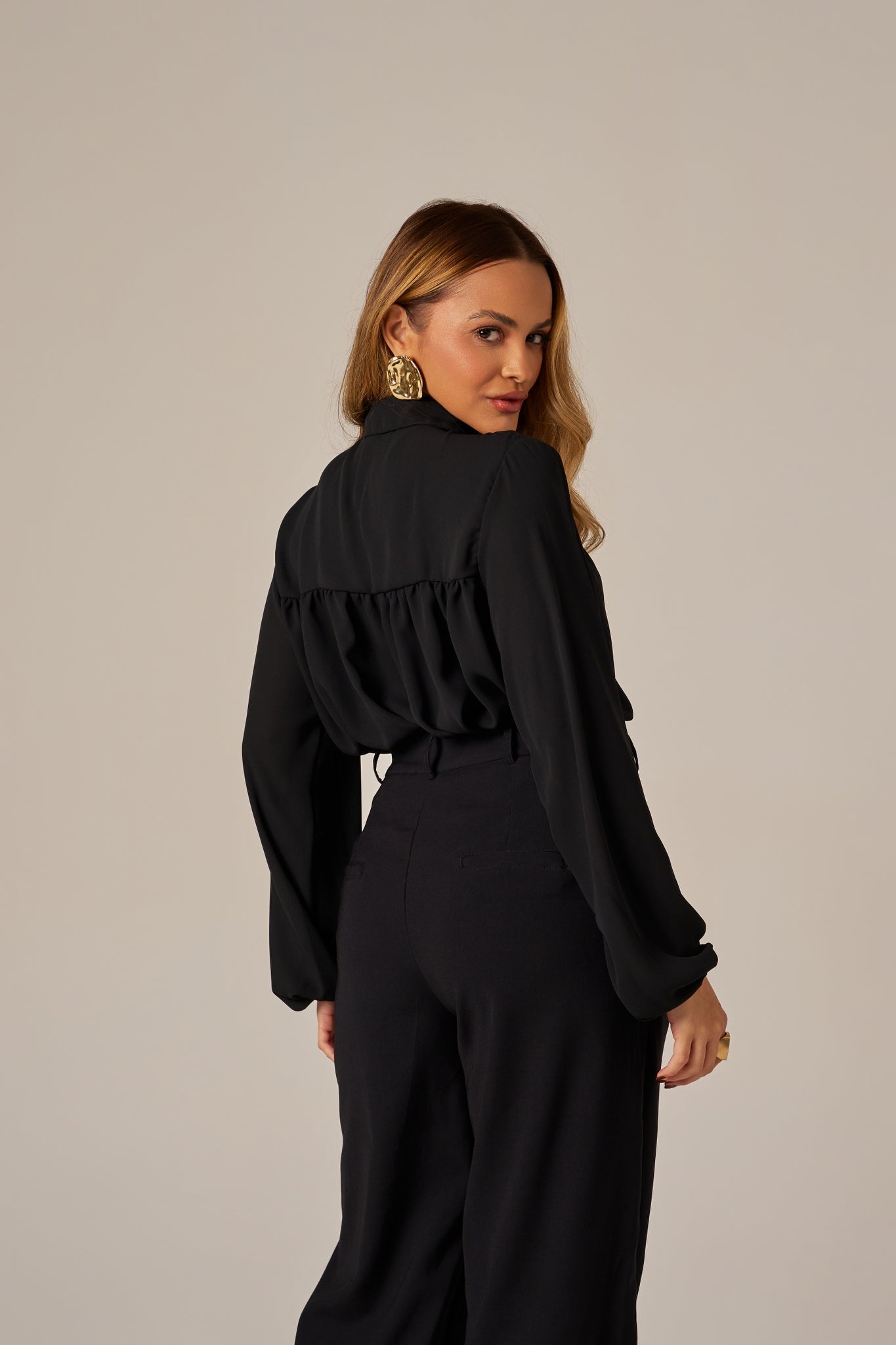 CAMISA MANGA LONGA BUFANTES