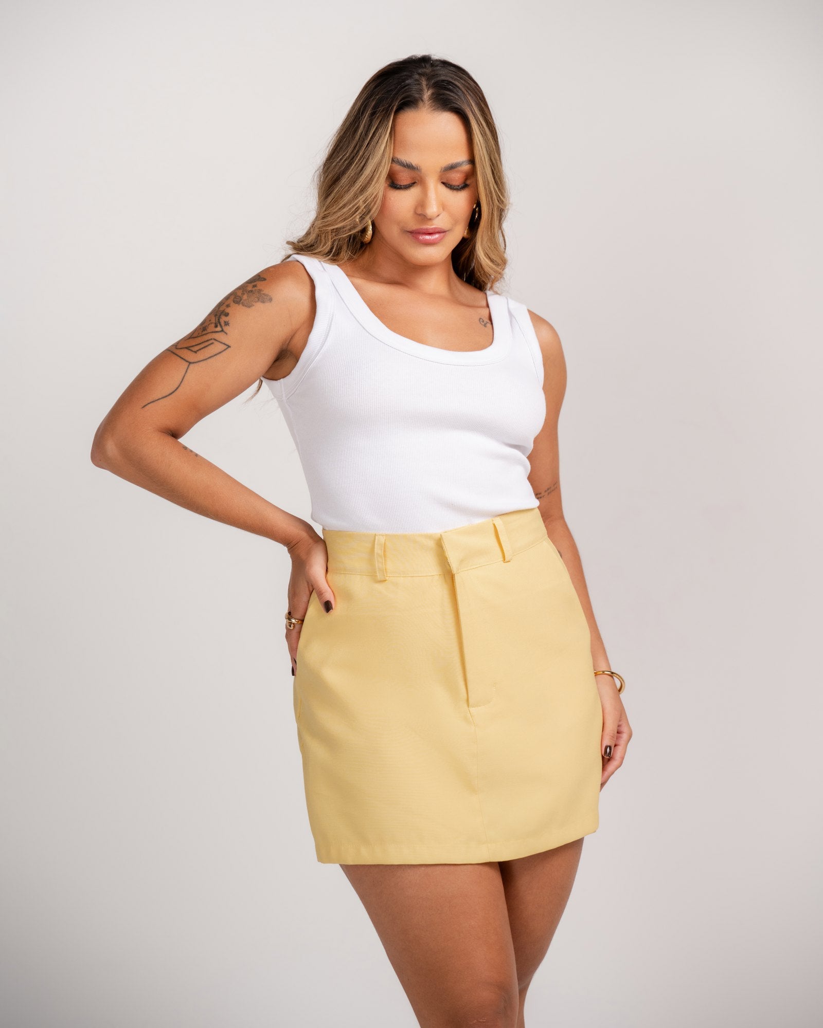 BLUSA CAMISETA ALÇAS LARGAS