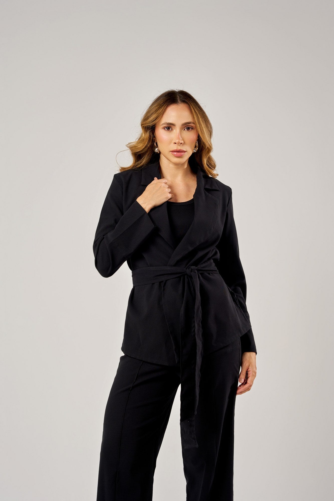 BLAZER KIMONO COM FAIXA