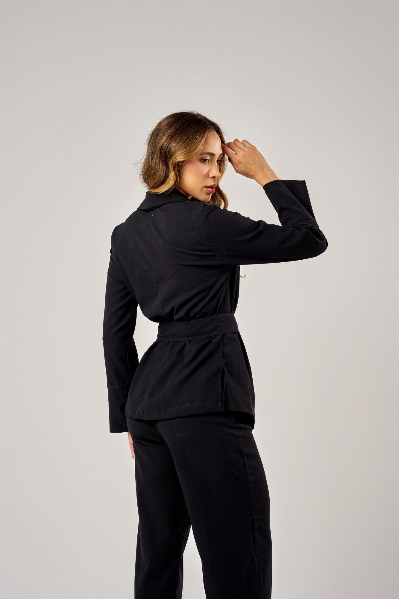 BLAZER KIMONO COM FAIXA