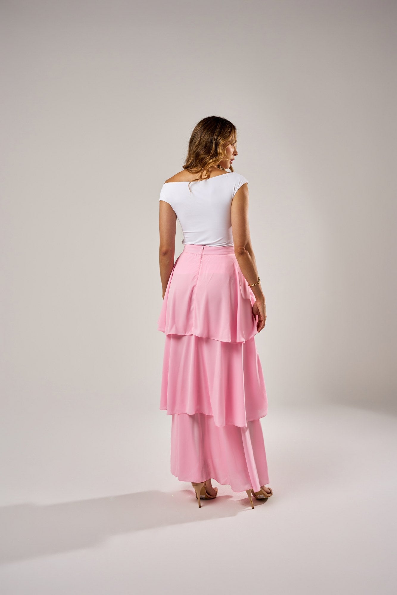 BLUSA OMBRO A OMBRO COM DRAPEADOS