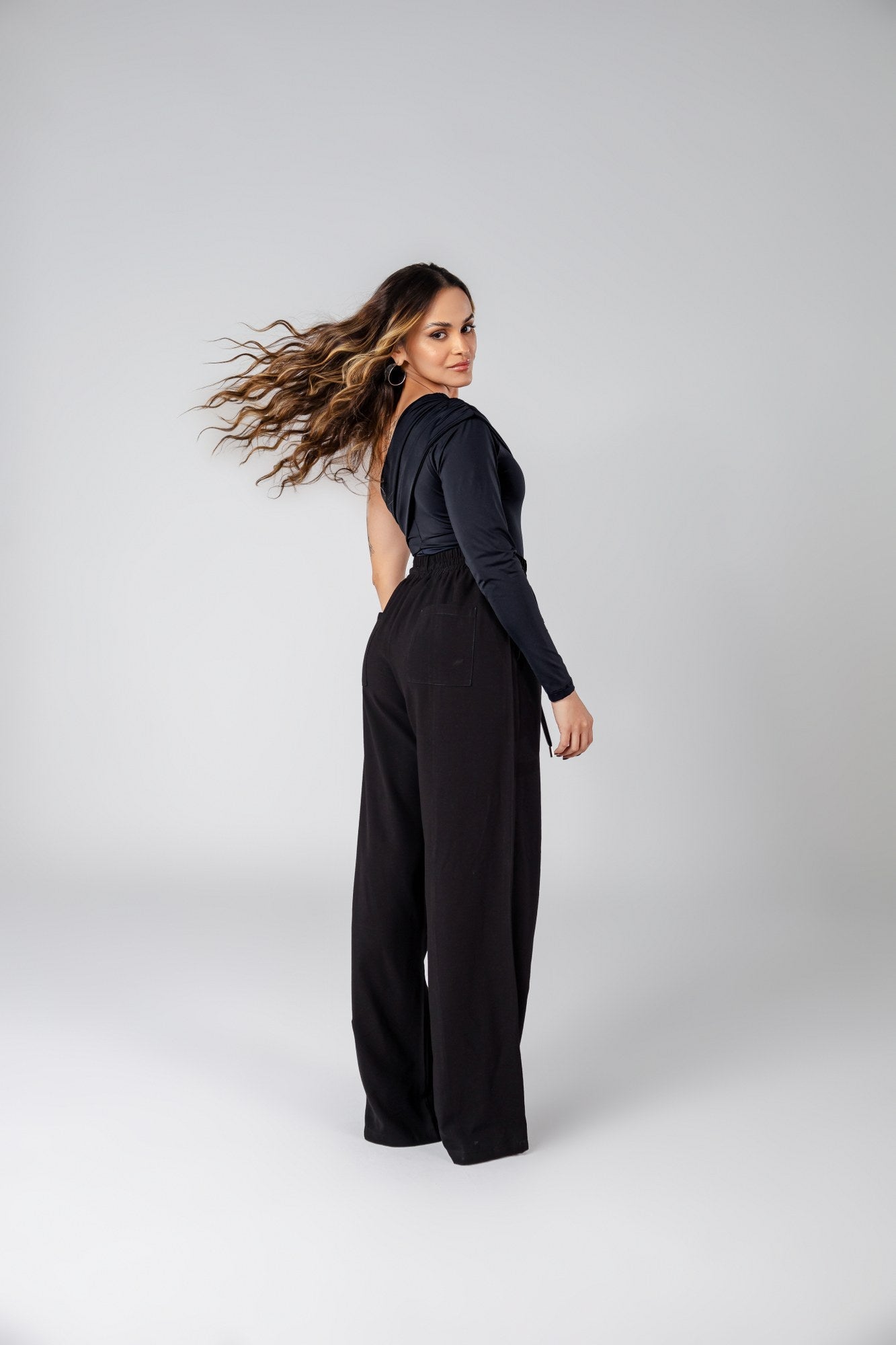 BODY OMBRO ÚNICO DRAPEADO