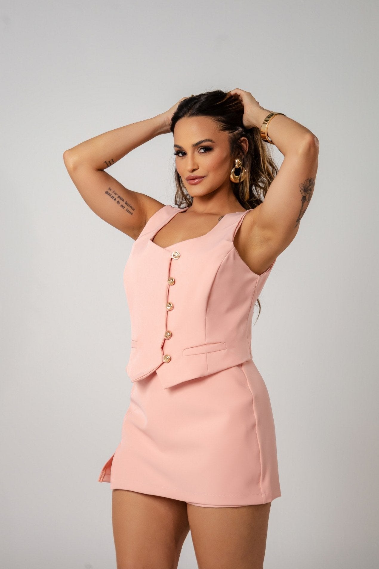 SHORT SAIA COM FENDA