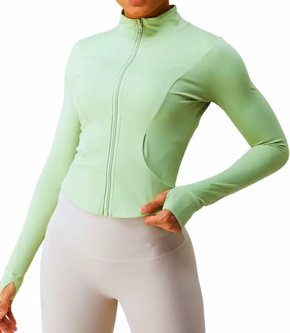 Jaqueta Academia Slim Fitness Feminino | Lexer