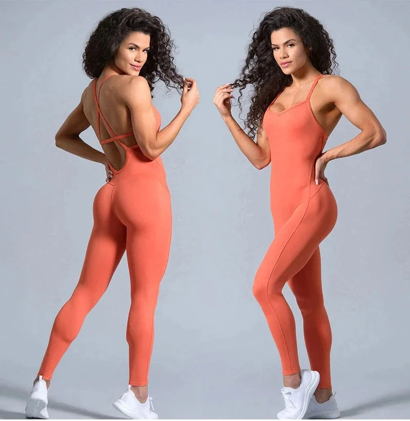 Macacão Feminino Fitness Yoga | Olg