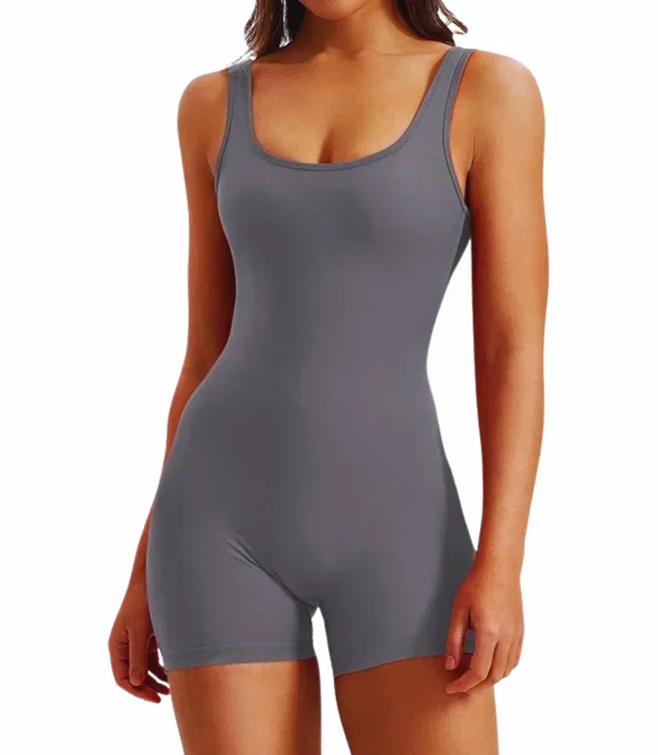 Macacão Fitness Curto Feminino Yoga | Wales