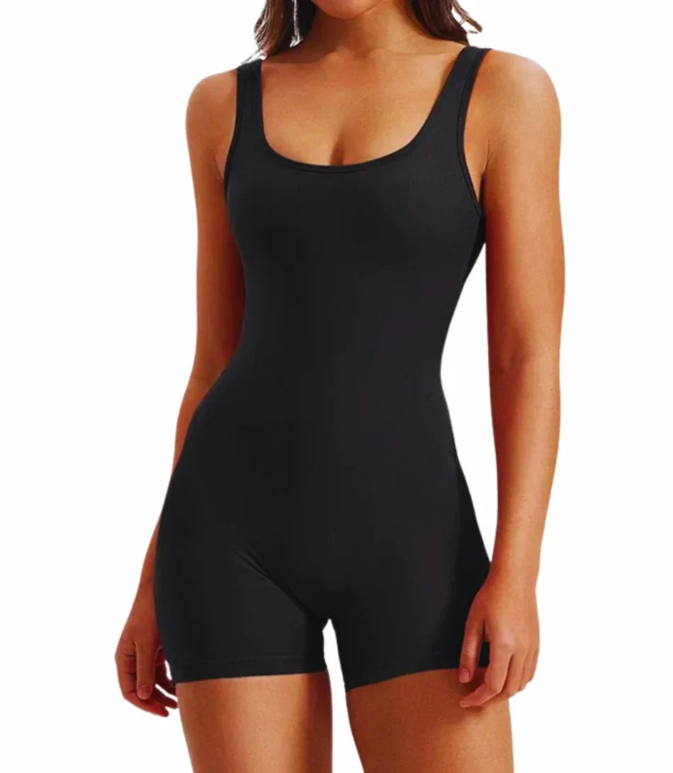 Macacão Fitness Curto Feminino Yoga | Wales