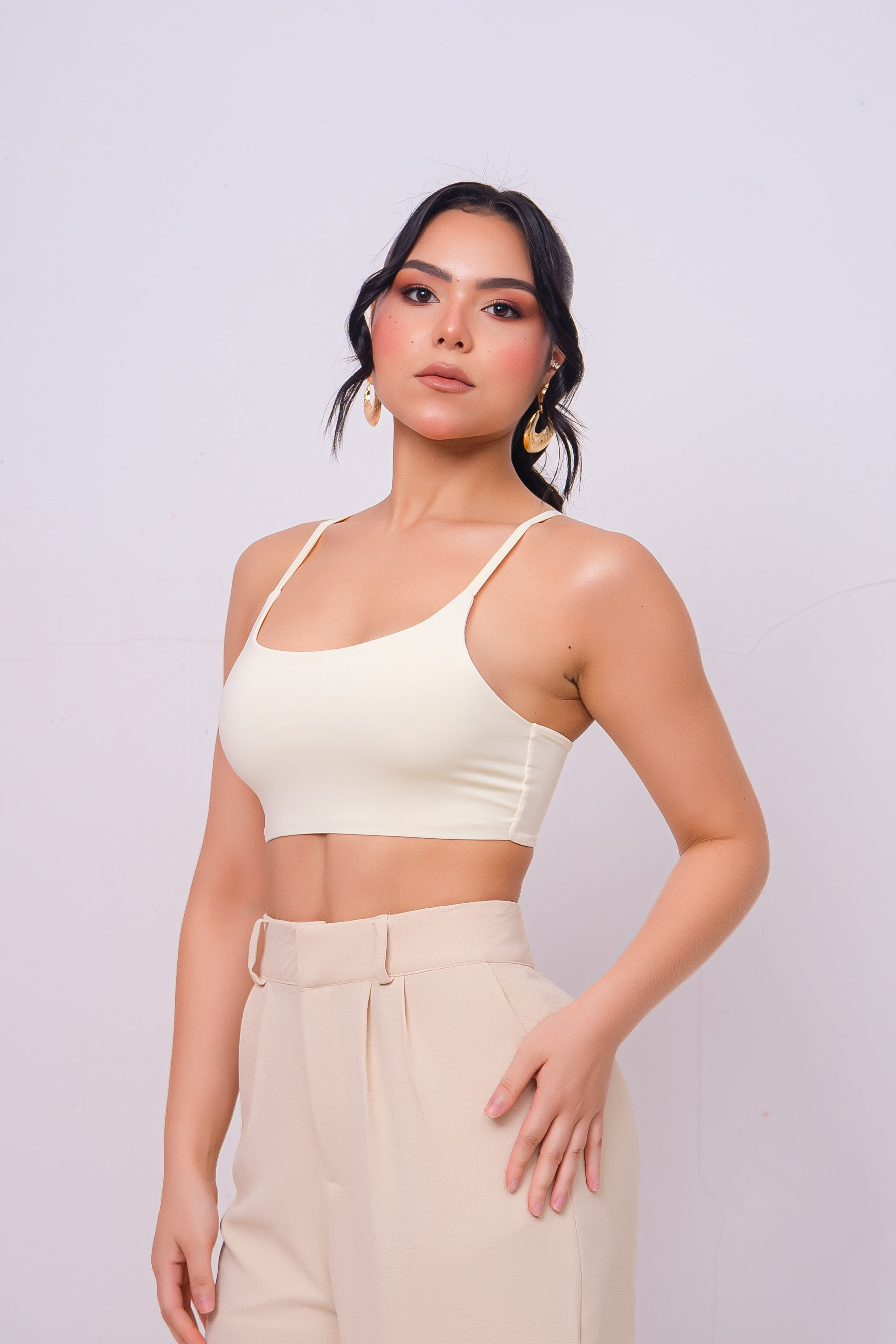 TOP LISO ALCINHAS (FIVE)