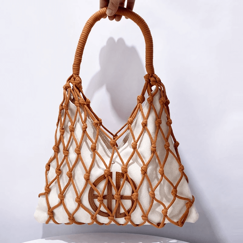 Bolsa Feminina em Trama Artesanal Pietra