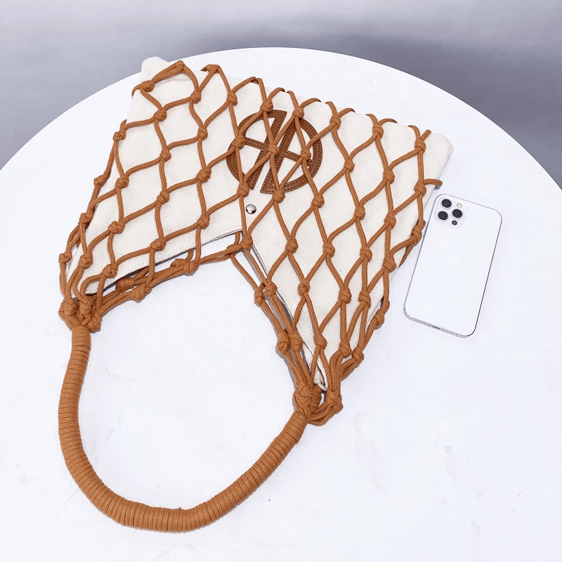 Bolsa Feminina em Trama Artesanal Pietra