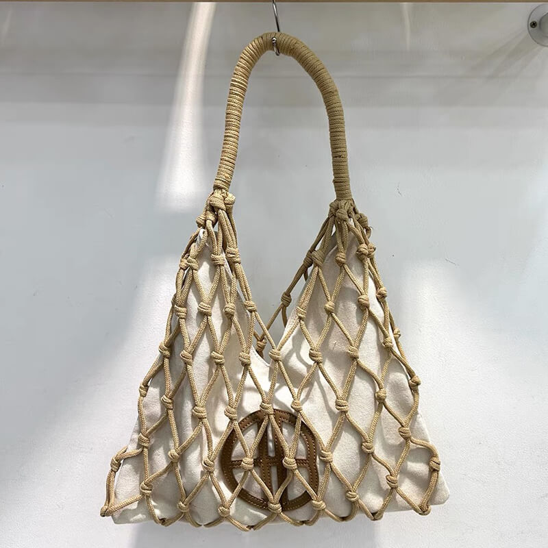 Bolsa Feminina em Trama Artesanal Pietra