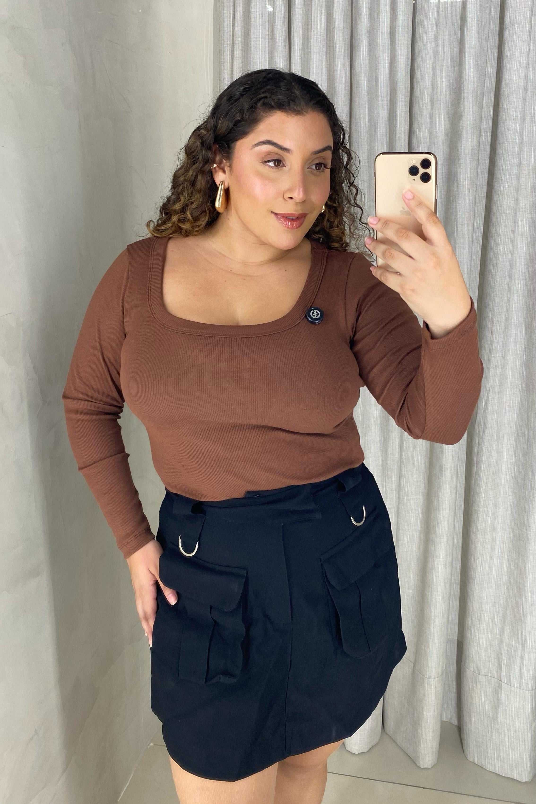 BLUSA MANGA LONGA