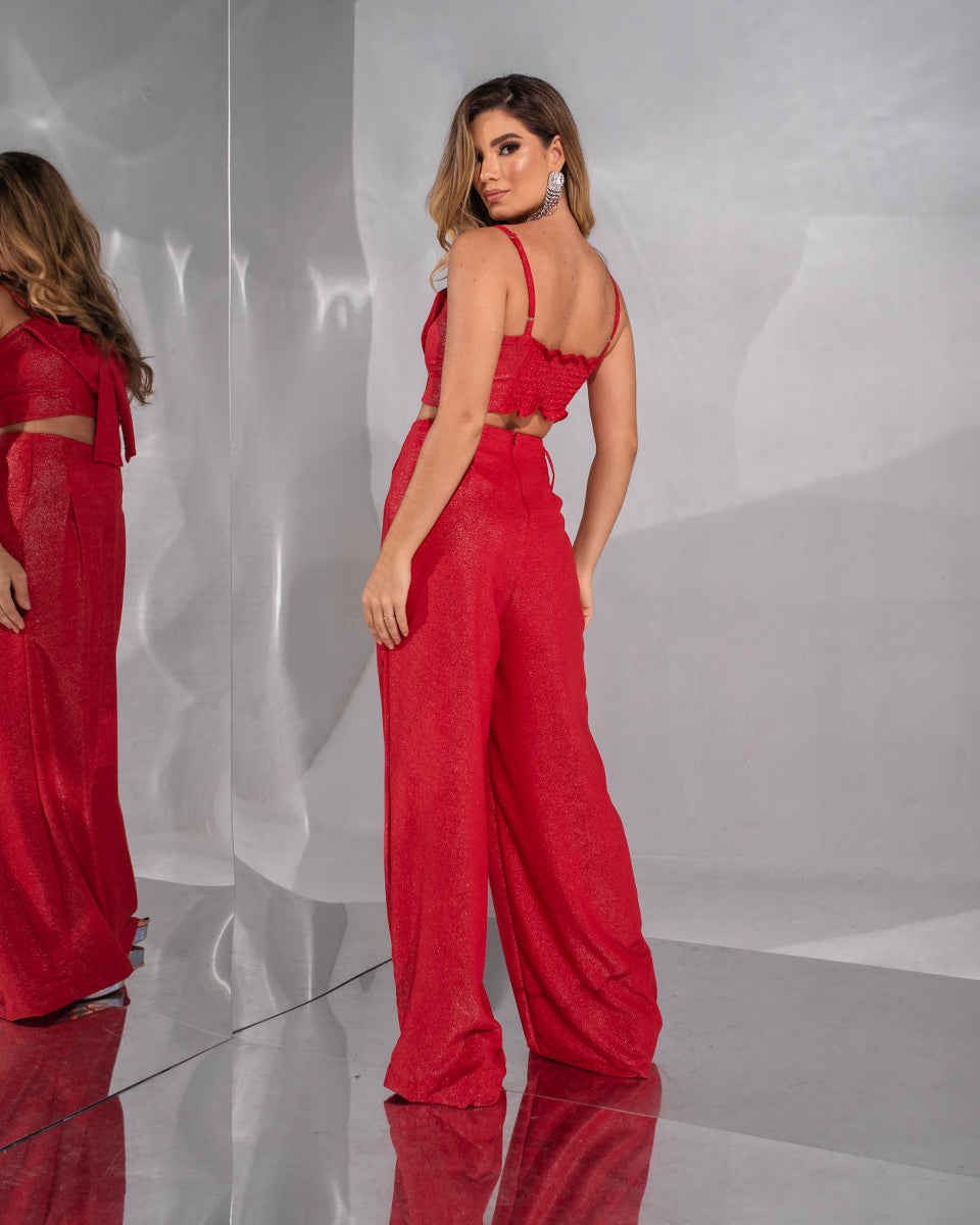 CROPPED MAXI LAÇO