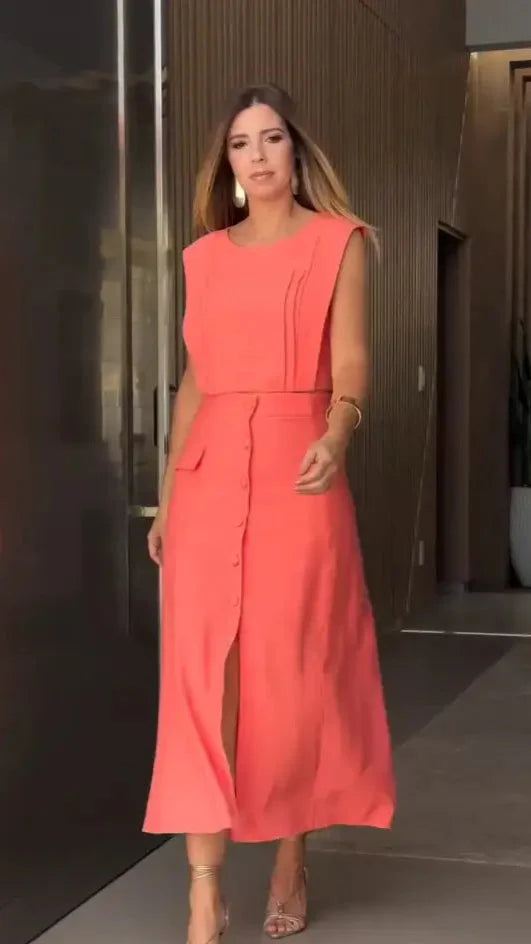 Conjunto Angelica – Elegância e Movimento em Um Só Modelo!