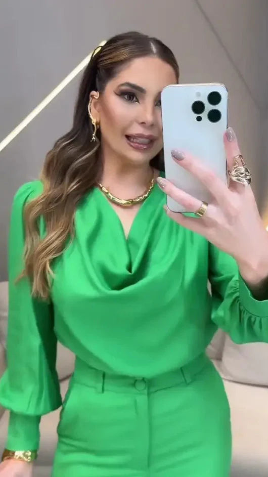 Conjunto Taylor – Blusa e Calça