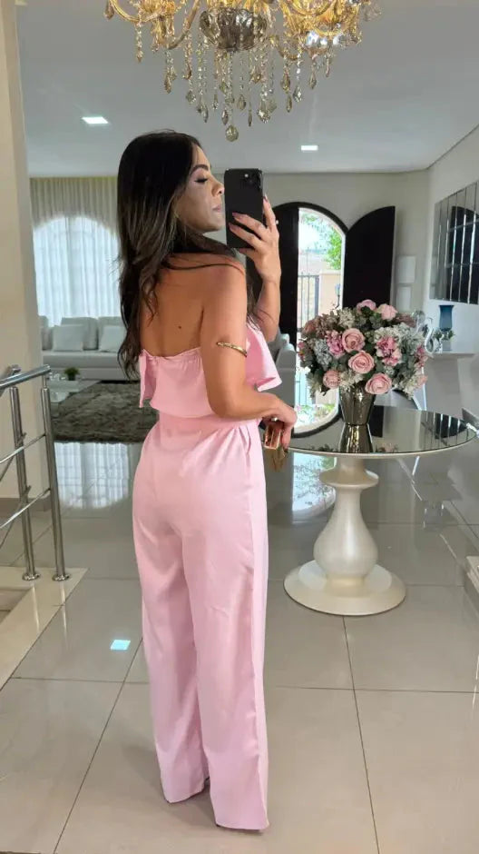 Macacão Amelie – Sofisticação e Charme em Uma Peça