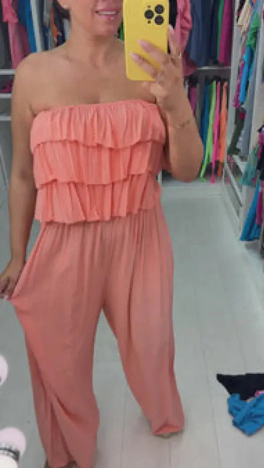 Macacão Veruska – Leveza e Conforto para Todas as Ocasiões