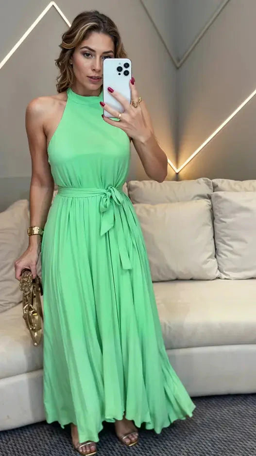 Vestido Olivia Grace – Elegância e Leveza em Perfeita Harmonia!