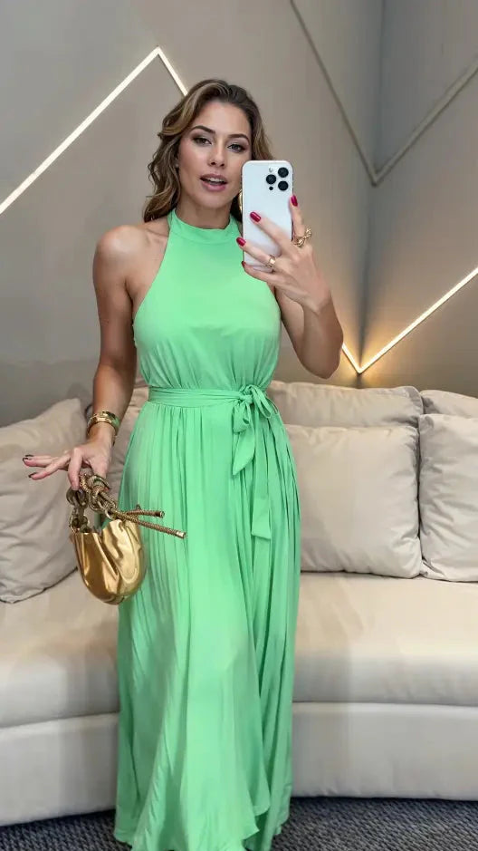 Vestido Olivia Grace – Elegância e Leveza em Perfeita Harmonia!