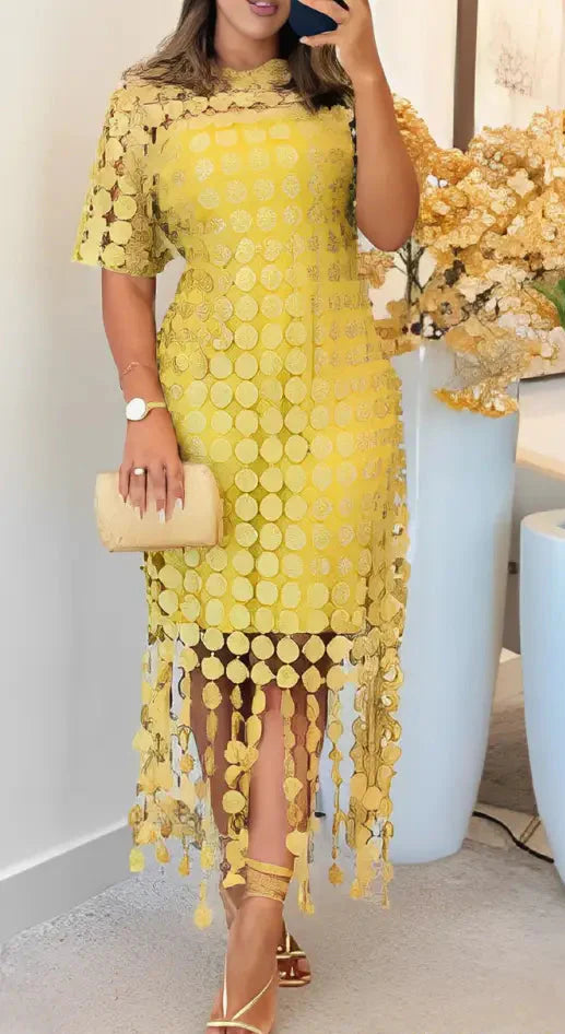 Vestido Valentina – Elegância e Charme Atemporal!